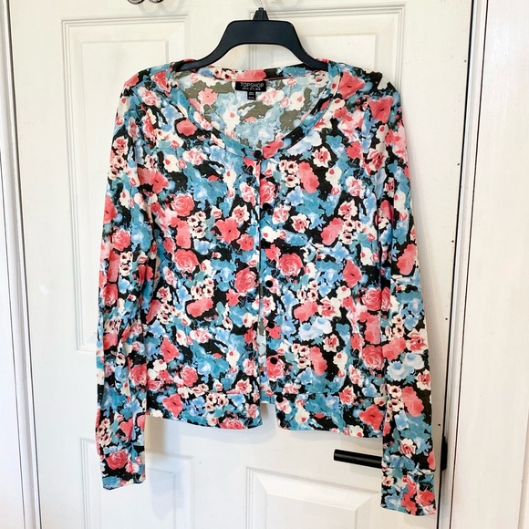 Topshop floral cardigan 🌺 - Picture 1 of 4